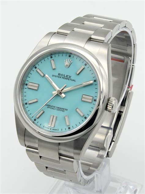 rolex turquoise dial 41mm.